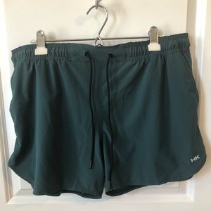 NEW 2XL Tech Shorts in Forest Green
